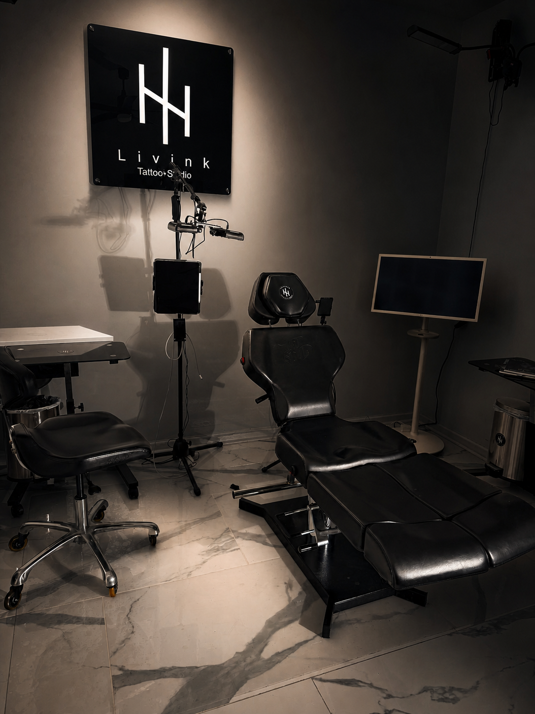 Inside Livink Tattoo's private Charlotte studio
